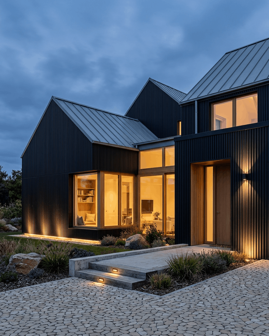 Aluwood | Outdoor Panel / Alu, Black, 240 x 45,1 cm 
