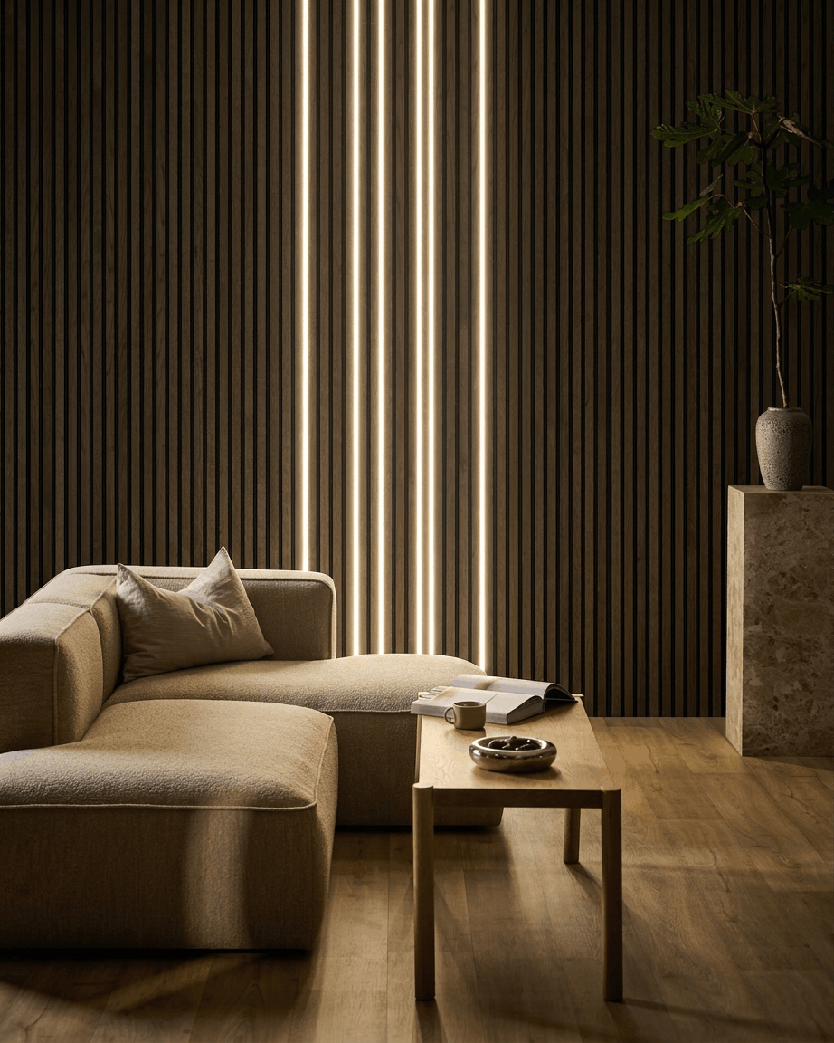 Lumi | LED striplight / Black, 240 cm, (6 pcs) 